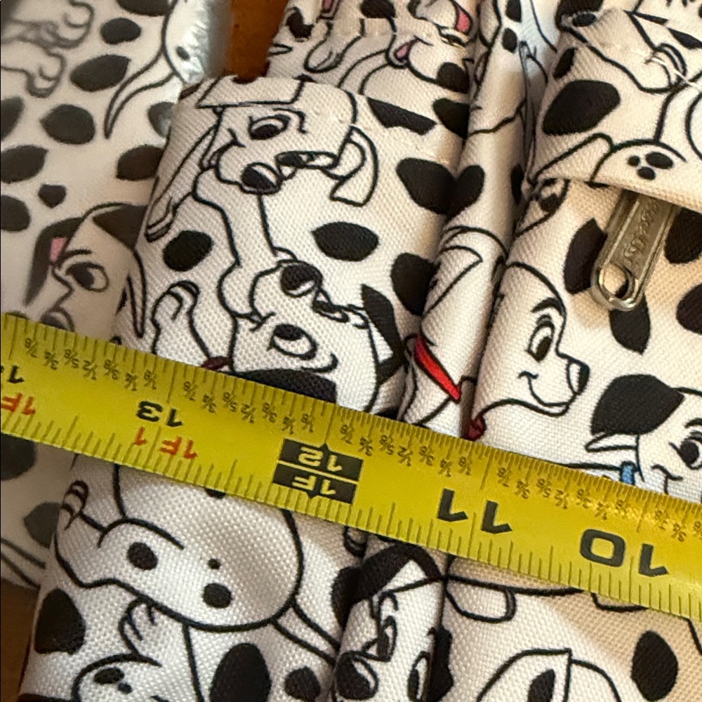 2020 Disney and Loyngefly 101 Dalmatian Print Backpack. and matching Pencil Bag - Picture 9 of 10